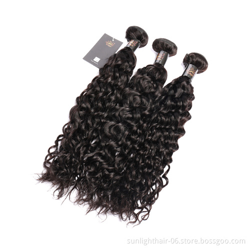 Ishow hair new styling Bundles Malaysian 100 human Water Wave Hair,Unprocessed Wave Wet And Wavy Human Hair